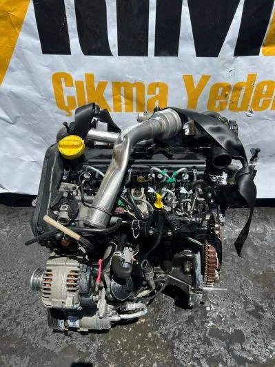 Clio 3 1.5 dizel komple dolu önden marşlı çıkma motor garantili muayyer 2008-2012 arası uyumlu