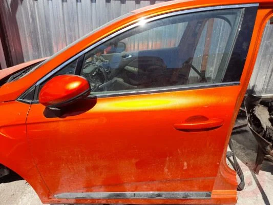 Renault Clio 5 Sol Ön Kapı Hatasız Turuncu Komple Orjinal Ön Kapı Muayyer
