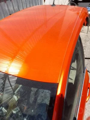 Renault Clio 5 Hatasız Orjinal Turuncu Komple Tavan Muayyer