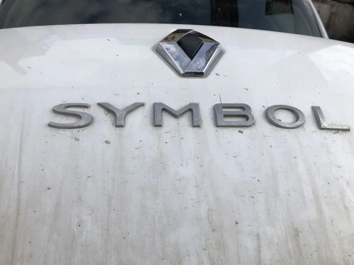 Symbol bagaj nikelajlı yazı çıkma orjinal 2008-2012