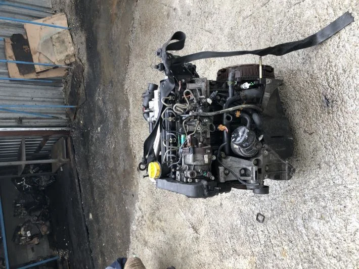 Clio 2 1.5 dizel komple dolu motor arkadan marşlı motor