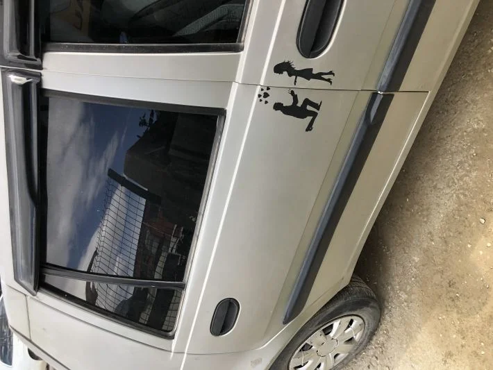 Dacia Solenza sağ arka kapı dolu gri hatasız çıkma orjinal 2004 model