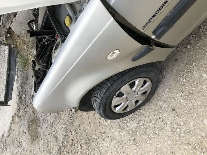 Dacia Solenza sol ön çamurluk gri çıkma orjinal 2004 model