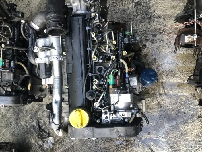 Clio 1.5 dizel arkadan marşlı komple dolu çıkma motor garantili muayyer