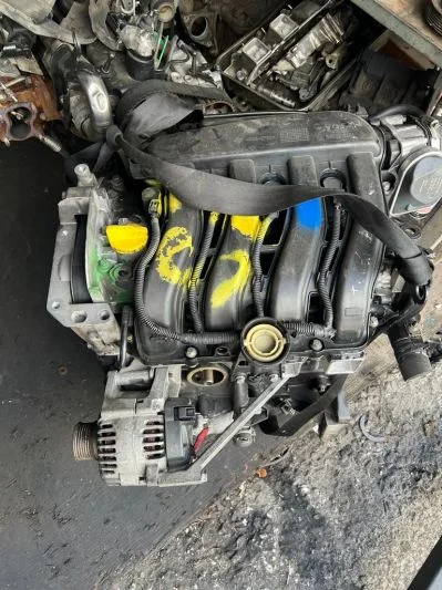 Megan 2 1.6 16 valf komple dolu çıkma motor garantili muayyer 2004-2009